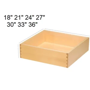 Blue Shaker - Roll-Out Tray, 18"W x 1"H x 1"D