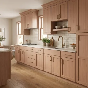 Raw Red oak Slab Over Shaker