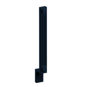 Blue Shaker - Base Fluted Filler, 3"W x 34.5"H x 0.75"D