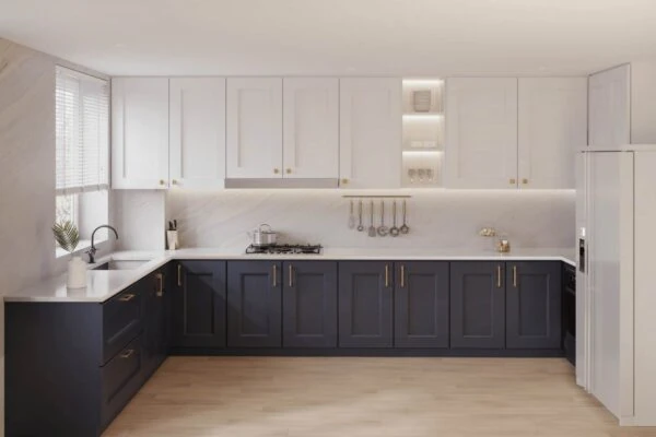 K-BS-KITCHEN Blue Shaker