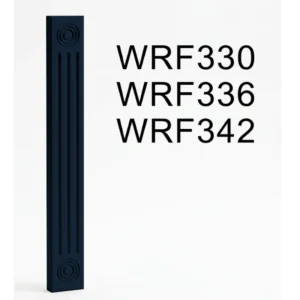 Blue Shaker - Wall Fluted Filler, 3"W x 30"H x 0.75"D