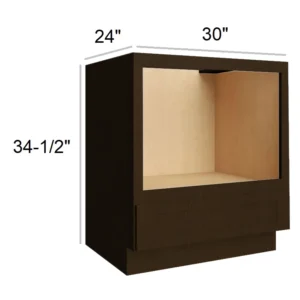 ELEGANT TRUFFLE - Microwave, 30"W x 34.5"H x 24"D