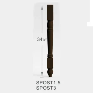 ELEGANT TRUFFLE - SPOST1.5, 1"W x 1"H x 1"D