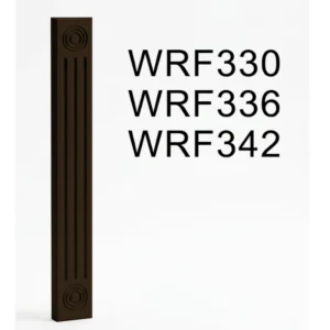 ELEGANT TRUFFLE - Wall Fluted Filler, 3"W x 30"H x 0.75"D