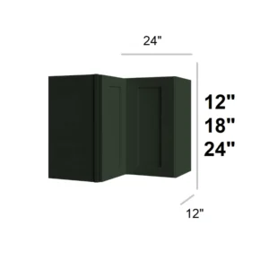 FOREST GREEN - Easy Reach, 24"W x 12"H x 12"D