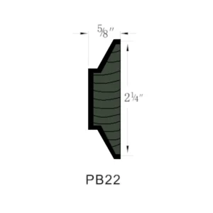 FOREST GREEN - decorative wooden block, 1"W x 1"H x 1"D