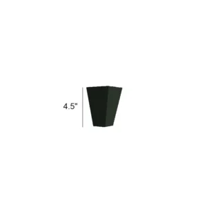 FOREST GREEN - Tapered Leg, 1"W x 1"H x 1"D