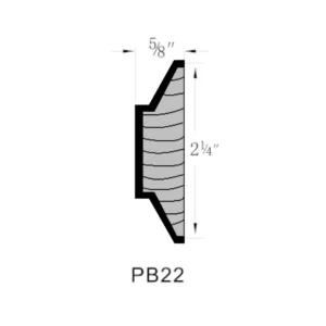 Grey Silver - decorative wooden block, 1"W x 1"H x 1"D