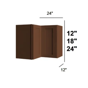 HEIRLOOM BROWN - Easy Reach, 24"W x 12"H x 12"D