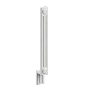 HILLCREST WHITE - Base Fluted Filler, 3"W x 34.5"H x 0.75"D