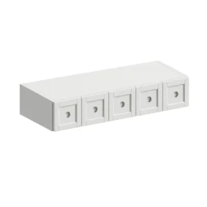 HILLCREST WHITE - Specialty Wall Cabinets, 30"W x 30"H x 12"D