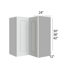 HILLCREST WHITE - Easy Reach, 24"W x 30"H x 12"D
