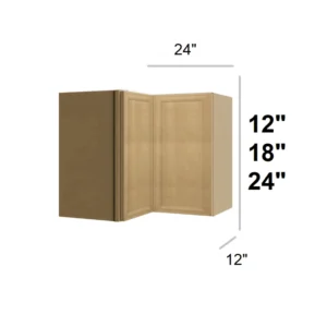 NATURAL WOOD - Easy Reach, 24"W x 12"H x 12"D