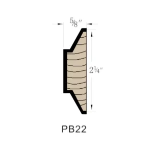 NATURAL WOOD - decorative wooden block, 1"W x 1"H x 1"D