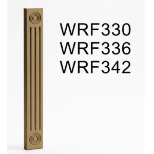 NATURAL WOOD - Wall Fluted Filler, 3"W x 30"H x 0.75"D