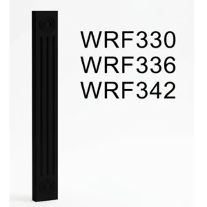 Slim Shaker Black - Wall Fluted Filler, 3"W x 30"H x 0.75"D
