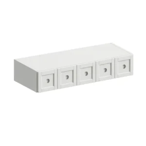 Slim Shaker White - Specialty Wall Cabinets, 30"W x 30"H x 12"D