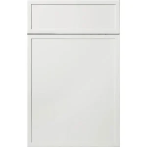 Slim Shaker White - SMALL SAMPLE DOOR, 1"W x 1"H x 1"D