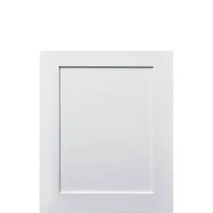 White Shaker - SMALL SAMPLE DOOR, 1"W x 1"H x 1"D